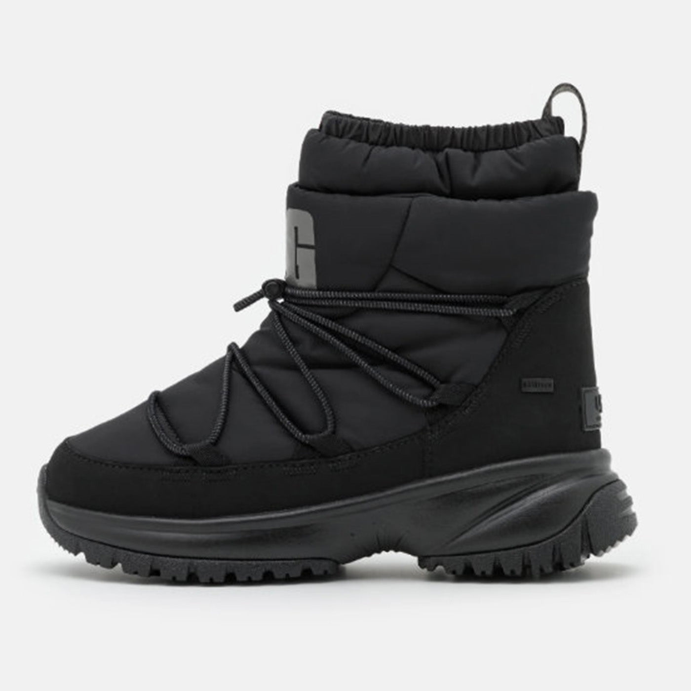 YOSE PUFFER MID BLACK - Stivaletti Stringati Donna Neri UGSYOSEPBLK1131978W . UGG 