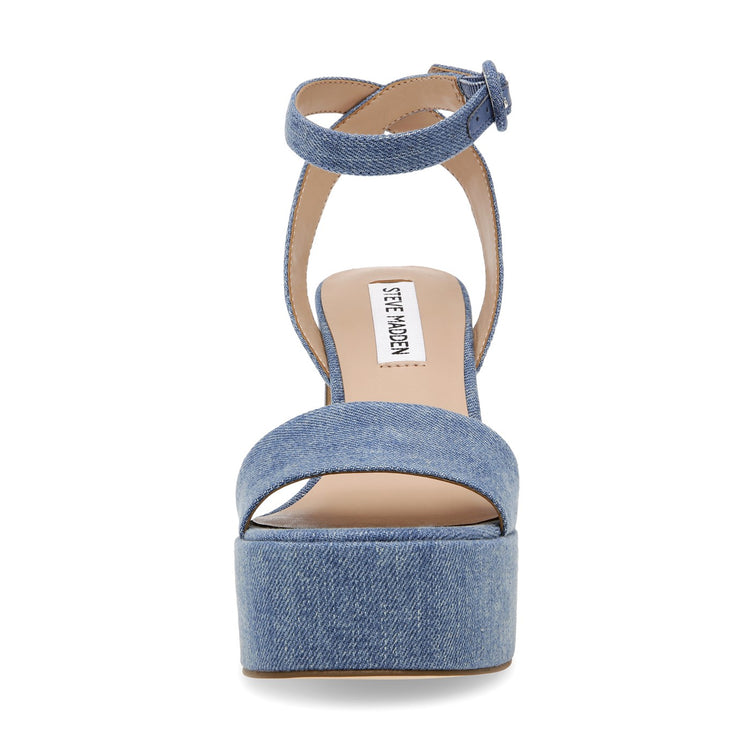 Paysin Blue Denim Fabric - Sandali Donna Denim Jeans Blu SMSPAYSIN-BLU . STEVE MADDEN 