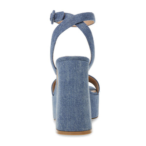 Paysin Blue Denim Fabric - Sandali Donna Denim Jeans Blu SMSPAYSIN-BLU . STEVE MADDEN 
