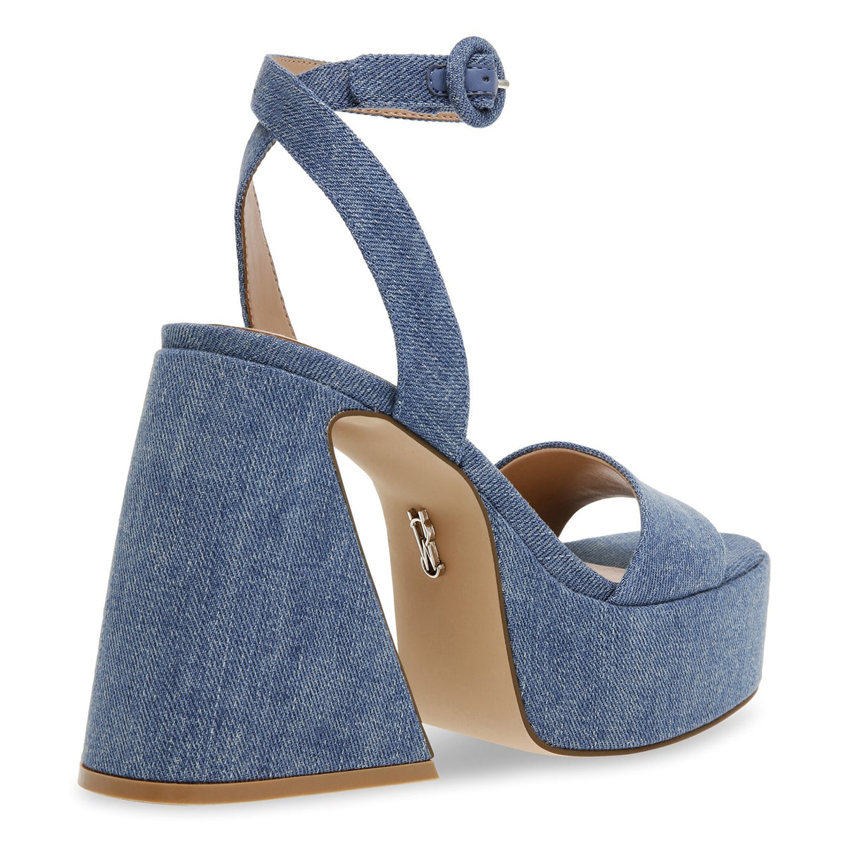 Paysin Blue Denim Fabric - Sandali Donna Denim Jeans Blu SMSPAYSIN-BLU . STEVE MADDEN 