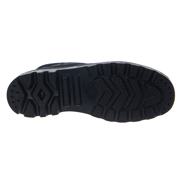 Pampa Hi Black/Black -- Scarpe Tela Alte Nere Donna PAS92352-060-M . PALLADIUM 