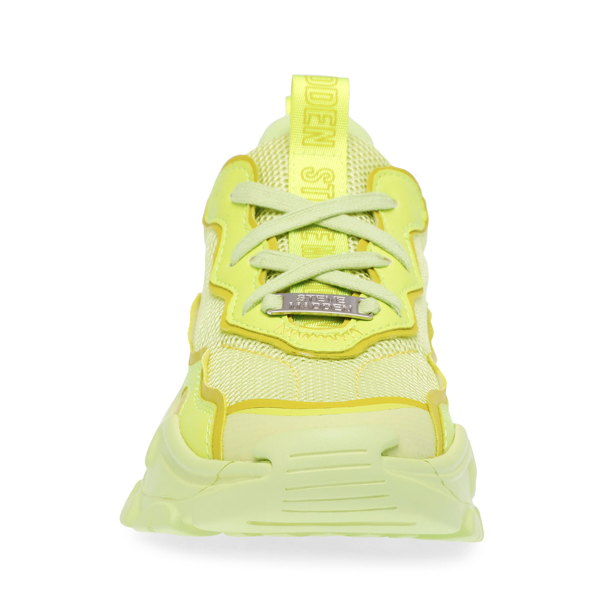 Manerva Neon Lime - Scarpe Stringate Profilo Basso Donna Verdi SMPMANERVA-NEO . STEVE MADDEN 