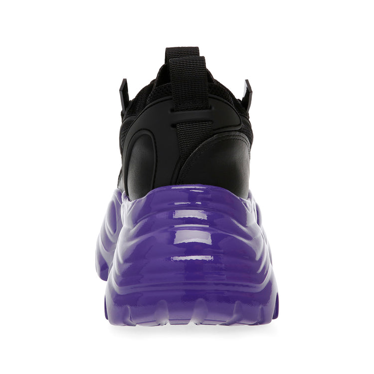Recoupe Black / Purple - Scarpe Stringate Profilo Basso Donna Nere SMPRECOUPE-BLKPUR . STEVE MADDEN 