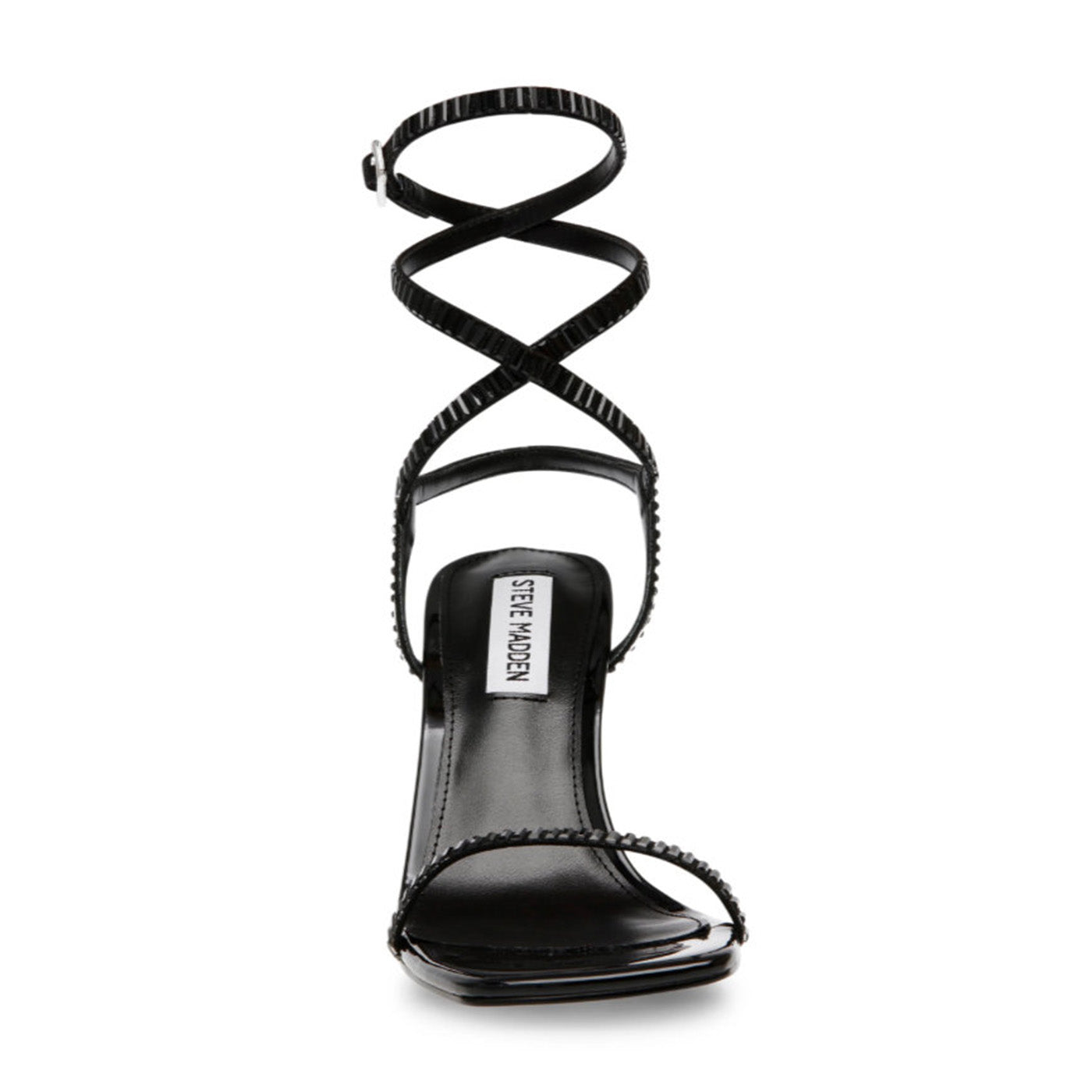 ENSURE-S BLACK - Sandali con Tacco a Stiletto Donna Neri SMSENSURE-S-BLA . STEVE MADDEN 