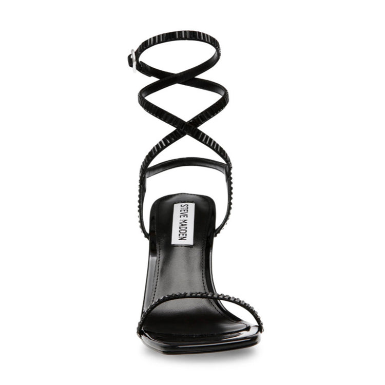 ENSURE-S BLACK - Sandali con Tacco a Stiletto Donna Neri SMSENSURE-S-BLA . STEVE MADDEN 