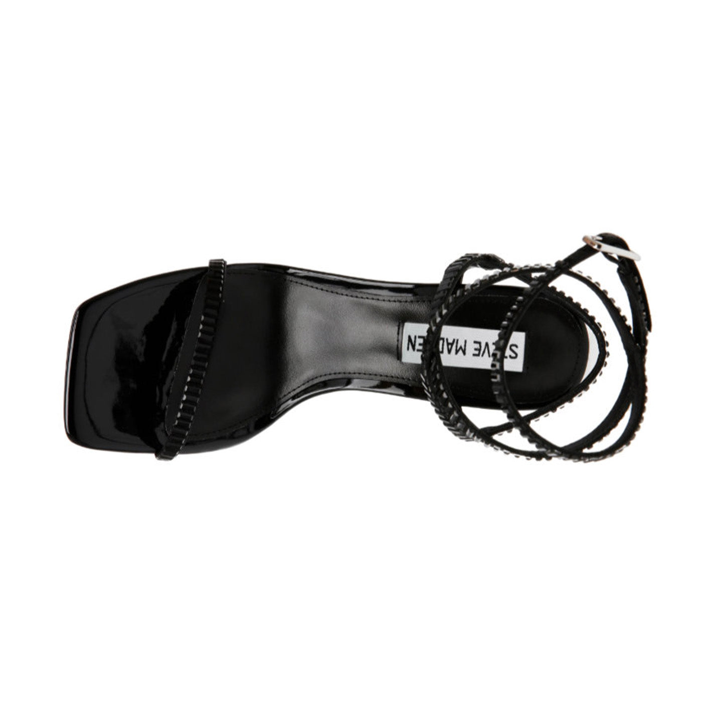 ENSURE-S BLACK - Sandali con Tacco a Stiletto Donna Neri SMSENSURE-S-BLA . STEVE MADDEN 