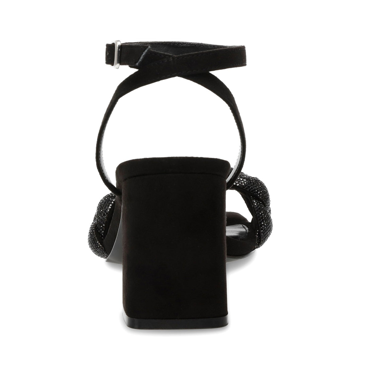 Lidia Black / Crystal - Sandali Donna Neri SMSLIDIA-BLK . STEVE MADDEN 