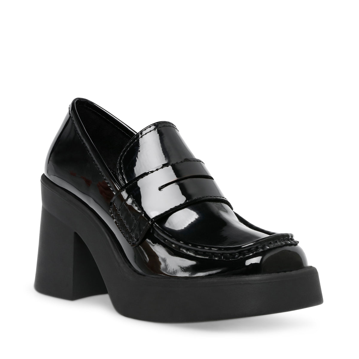 Utmost Blk Pat - Mocassini Donna Neri SMSUTMOST-BLK . STEVE MADDEN 