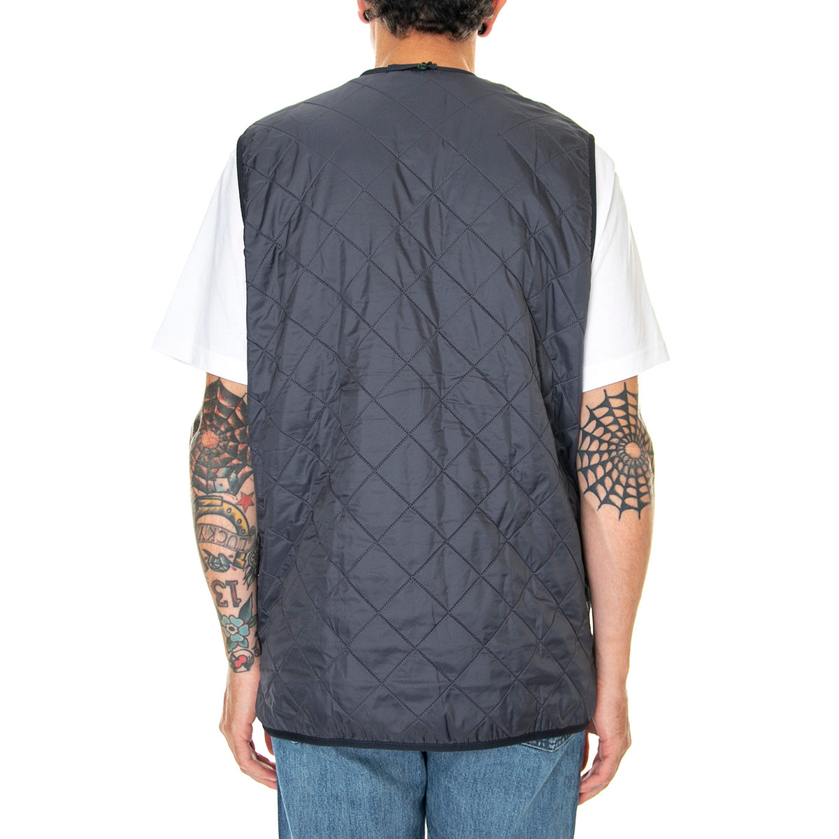 Polarquilt Waistcoat Zip Liner Navy - Giacca Smanicata Uomo Blu 222MMLI0002-NY91 . BARBOUR 