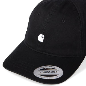 Madison Logo Cap - Cappellino con Visiera Nero I023750.0D2.XX.06 . CARHARTT WIP 