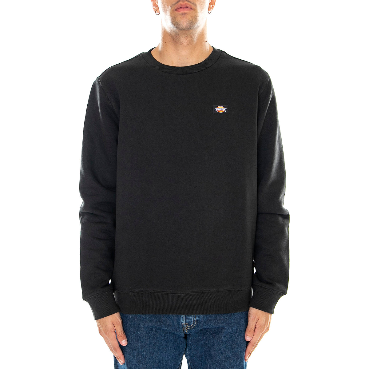 Oakport - Felpa Girocollo Uomo Nera DK0A4XCEBLK1 . DICKIES 