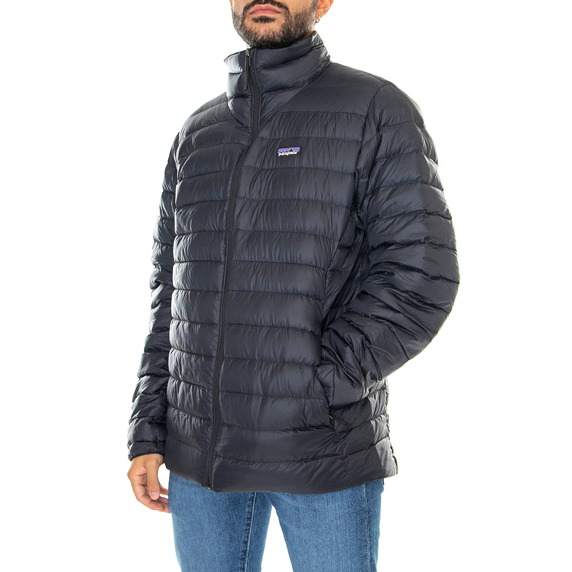 M's Down Sweater Black - Giacca Invernale Uomo Nera 84675-BLK . PATAGONIA 