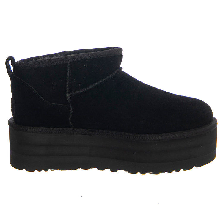 W Classic Ultra Mini Platform - Stivaletti Donna Neri 1135092-BLK . UGG 