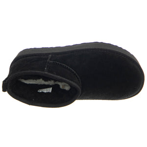 W Classic Ultra Mini Platform - Stivaletti Donna Neri 1135092-BLK . UGG 