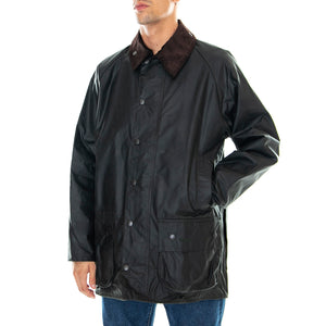 BEAUFORT WAX JACKET SAGE - Giacca Uomo Verde MWX0017-SG91-FW23 . BARBOUR 