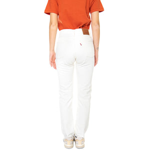 501 Jeans For Women Yacht Time Neutral - Pantaloni Denim Jeans Donna Bianchi 12501-0413 . LEVIS 
