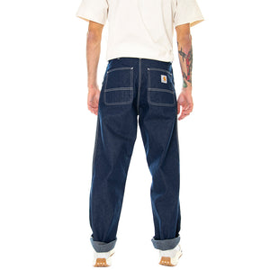 Simple Pant Blue / One Wash Blue - Pantaloni Denim Jeans Uomo Blu I022947-012Y . CARHARTT WIP 