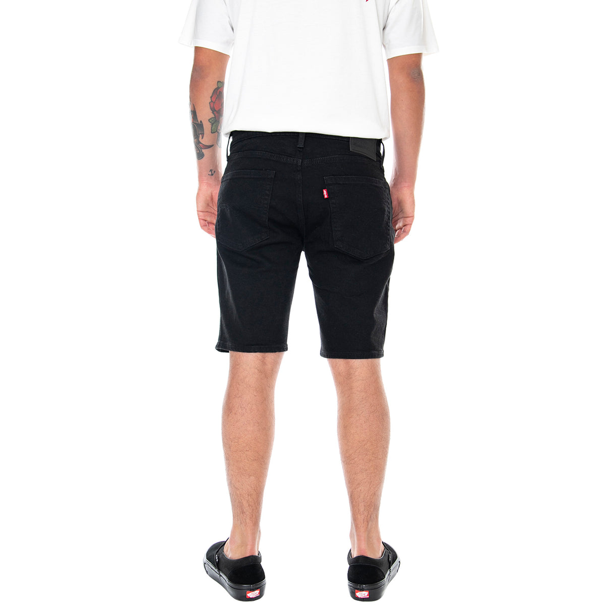 405 Standard Shorts - All Black - Bermuda Denim Jeans Uomo Neri 39864-0037 . LEVIS 