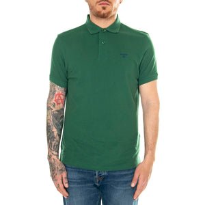 Lightweight Sports Polo Racing Green - Polo Uomo Verde SS24-MML1367-OL72 . BARBOUR 