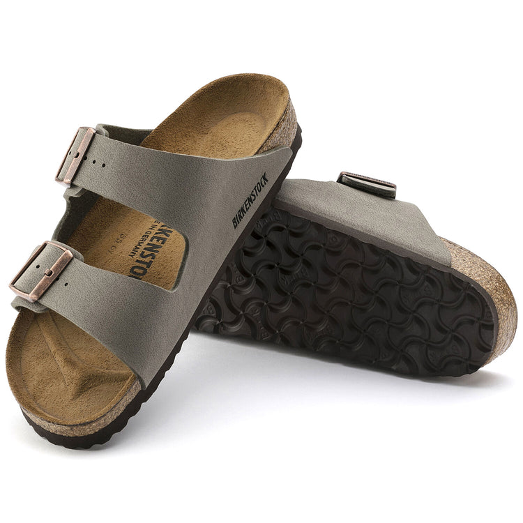 Arizona Birkibuc - Sandali Uomo / Donna Grigio / Stone - Calzata Stretta 151213 . BIRKENSTOCK 