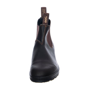 Waxed Classic El 500 Ankle Boots - Stout Brown / Brown - Stivaletti Uomo Marroni 500-500-FW20 . BLUNDSTONE 