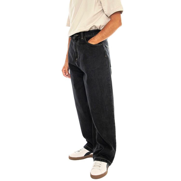 Brandon Pant Black stone washed - Pantaloni Uomo Neri I031246.8906 . CARHARTT WIP 