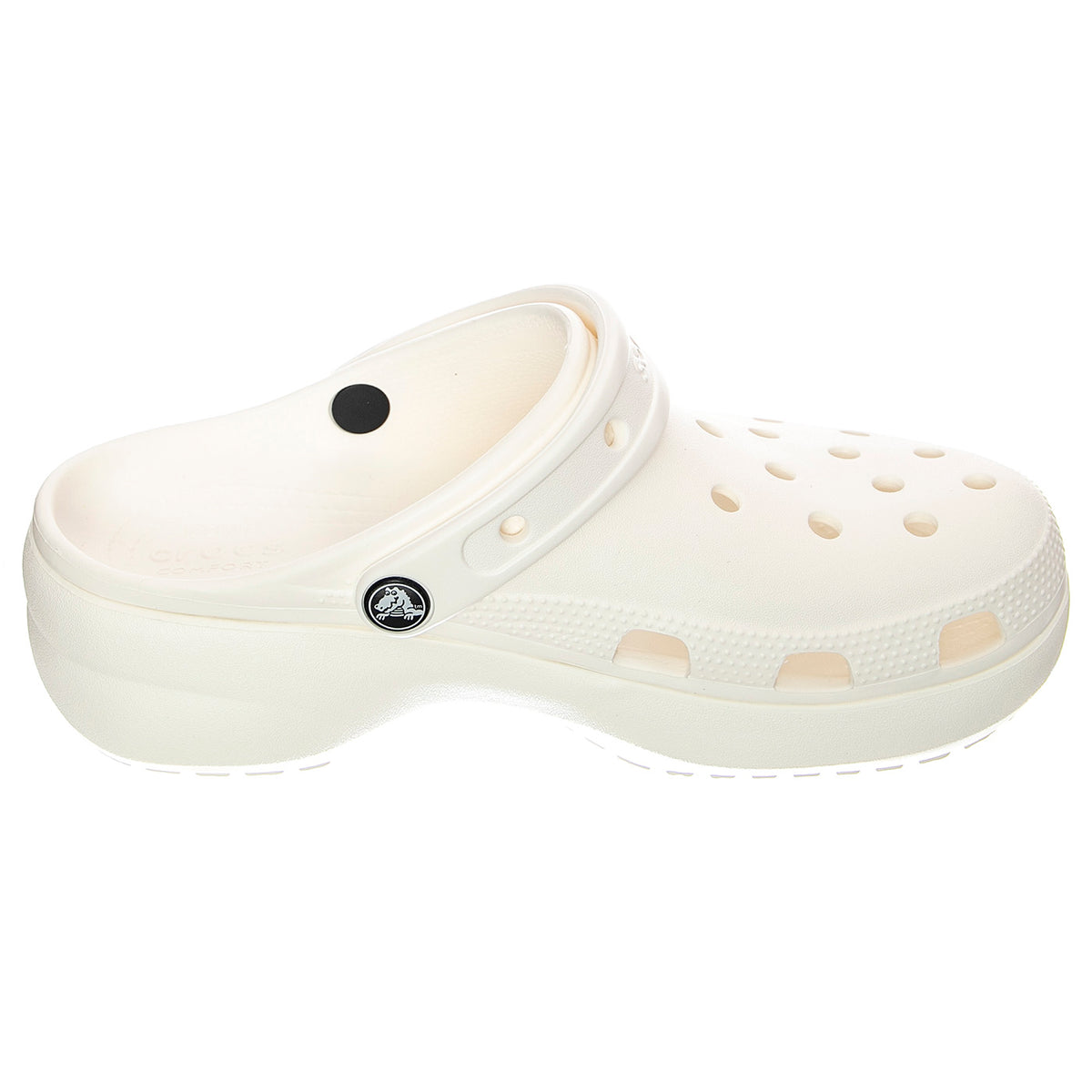 Classic Platform Clog W White - Sandali Donna Bianchi CR.206750-WHI . CROCS 