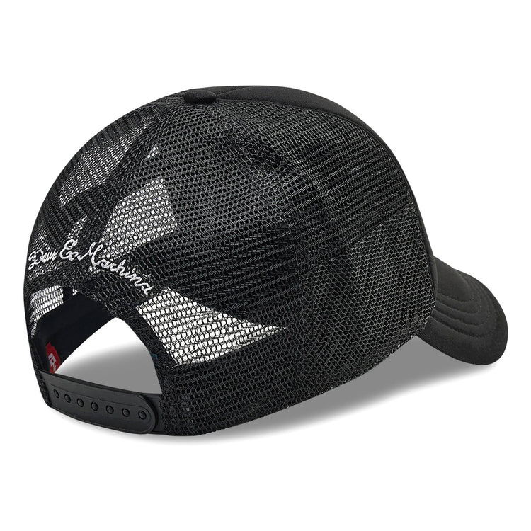 Baylands Trucker Black-White - Cappellino con Visiera Nero DMS07875 . DEUS EX MACHINA 