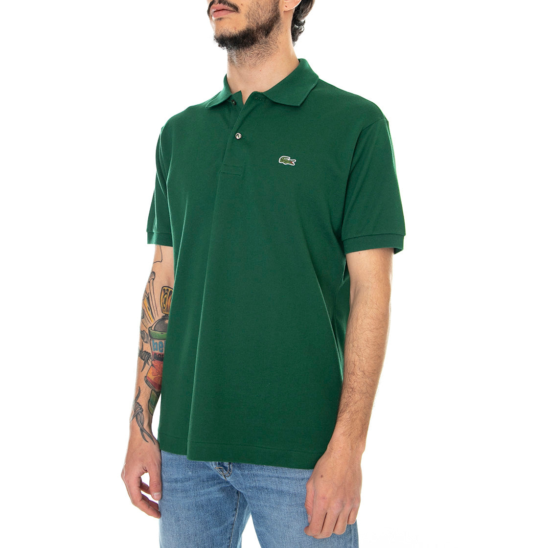 132 - Polo Uomo Verde 1212-132 . LACOSTE 