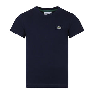 T-Shirt 166 Blue - Maglietta Girocollo Bambini Blu TJ1122-166 . LACOSTE 