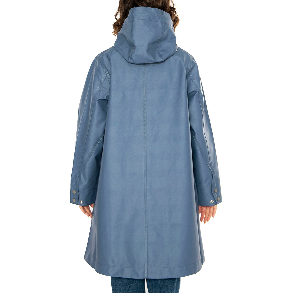 Women's Lee® x STUTTERHEIM Chore Raincoat - Giacca Donna Blu 112361898 . LEE 