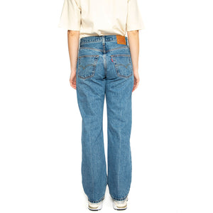 90's 501 Drew Me Light Indigo Worn In - Pantaloni Denim Jeans Donna Blu A1959-0005 . LEVIS 