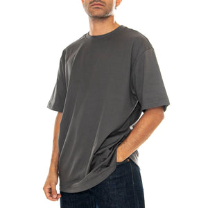 Onsfred Life Rlx Tee Noos Grey Pinstripe - Maglietta Girocollo Uomo Grigia 22022532-Grey Pinstripe . ONLY & SONS 