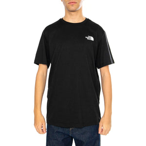 M S/S Redbox Tee TNF Black - Maglietta Girocollo Uomo Nera NF0A87NPJK31 . THE NORTH FACE 