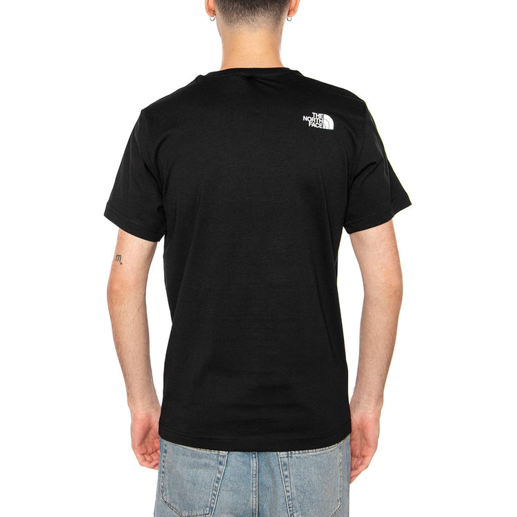 M S/S Never Stop Exploring Tee TNF Black - Maglietta Girocollo Uomo Nera NF0A87NSJK31 . THE NORTH FACE 
