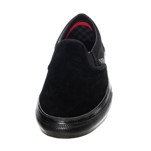 Mens Skate Slip-On Shoes - Black - Scarpe Slip-On Profilo Basso Uomo Nere VN0A5FCABKA1 . VANS 