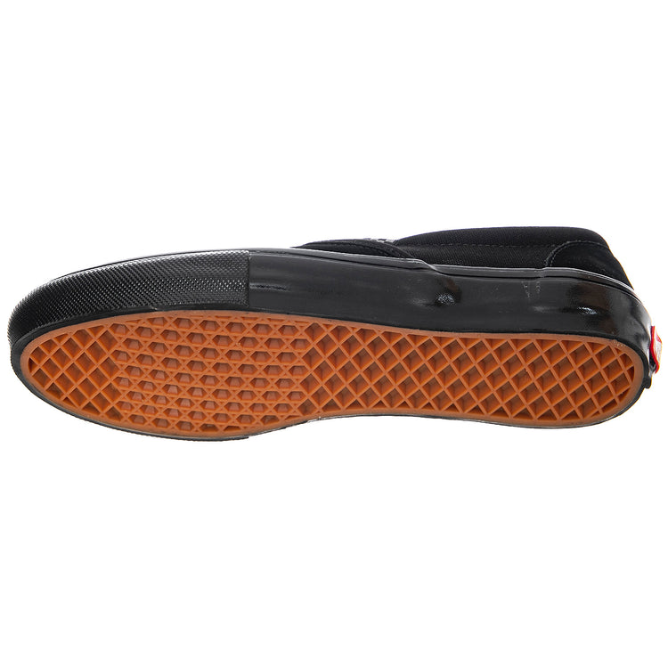 Mens Skate Slip-On Shoes - Black - Scarpe Slip-On Profilo Basso Uomo Nere VN0A5FCABKA1 . VANS 
