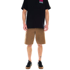 Single Knee Short Hamilton Brown - Bermuda Uomo Marroni I027942.HZ.02.00 . CARHARTT WIP 