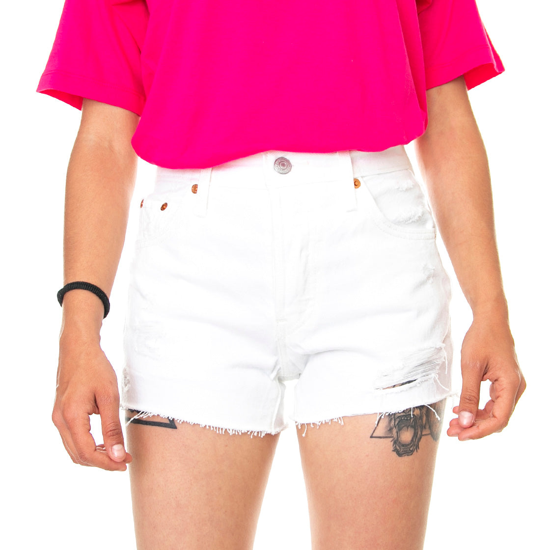 501 Original Everything - Bermuda Donna Bianchi 56327-0243 . LEVIS 