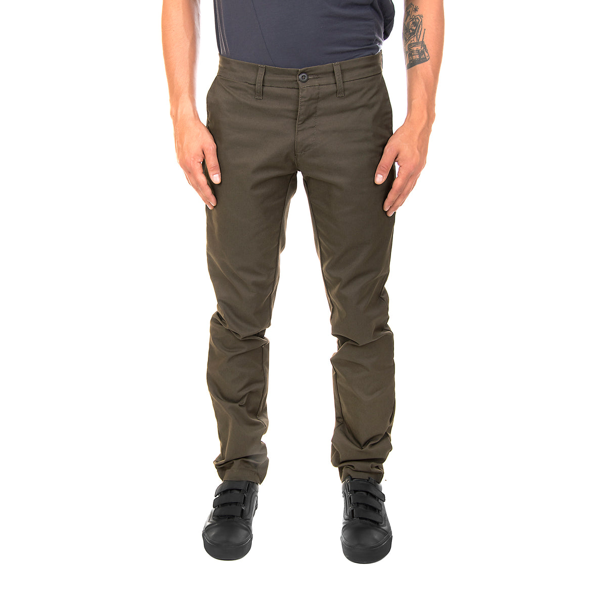 M' Sid Pant Cypress Rinsed - Pantaloni Chino Uomo Verdi FMCHI003367-63 . CARHARTT WIP 