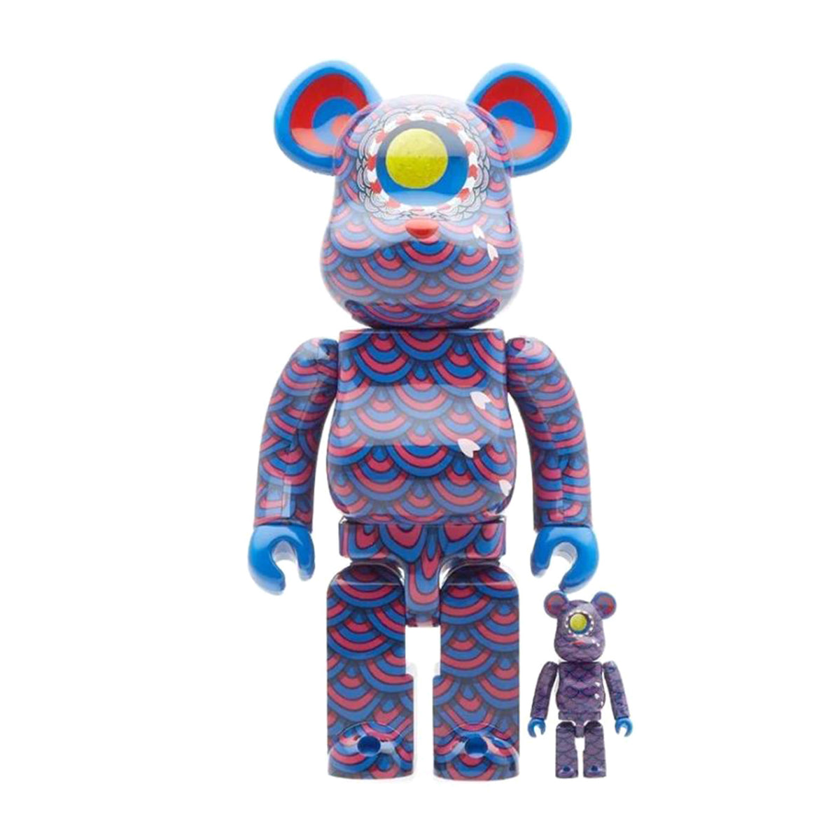 Medicom Kujaku Be@rbrick Set Multi 100% & 400% KUJAKU . MEDICOM TOY 