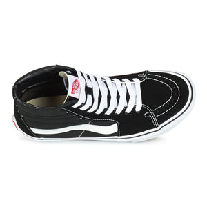 UA SK8-HI BLACK / WHITE - Scarpe Alte Uomo / Donna Nere / Bianche 1764 . VANS 
