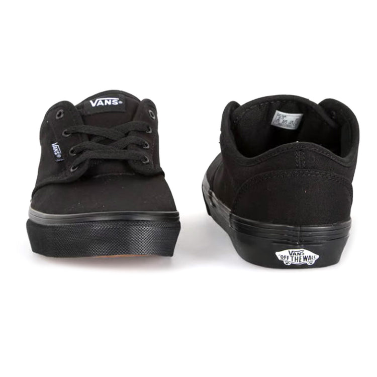 ATWOOD BLACK / BLACK - Scarpe Basse Stringate Uomo Nere 3434 . VANS 