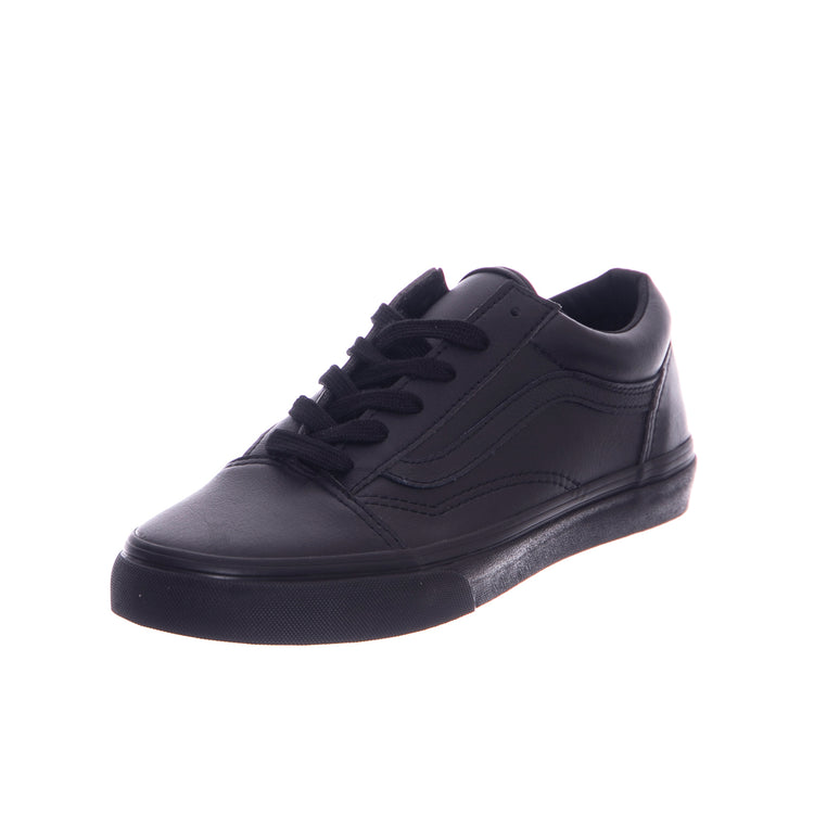 UY Old Skool Classic Tumble - Black Mono - Scarpe Profilo Basso Bambino Nere VN0A38HBPXP1M . VANS 