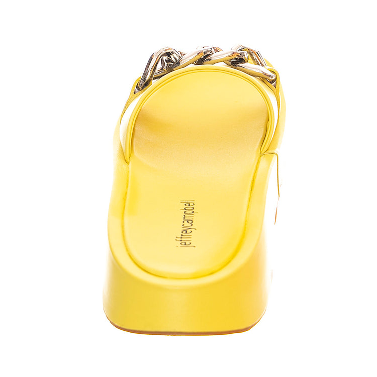 Womens Epirus Yellow Sandals JCSJCD05211A05-YEL . JEFFREY CAMPBELL 