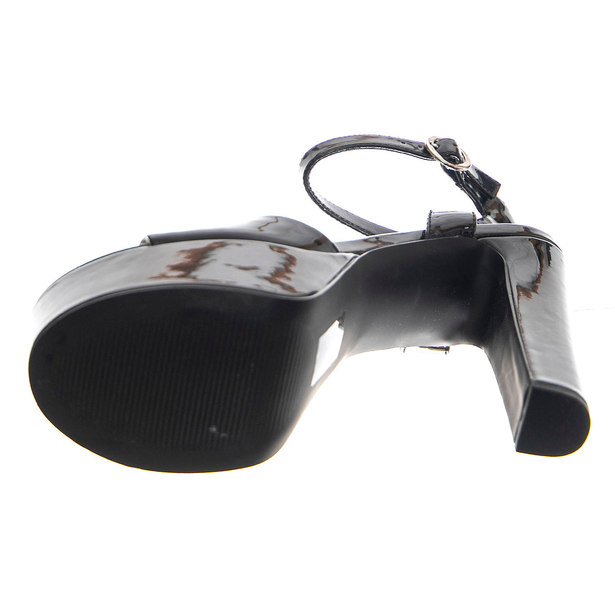 Skyla Black Patent - Sandali Donna Neri SMSSKYLA-BLKP . STEVE MADDEN 