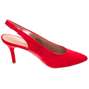 Womens Cayton Shoes - Red Fabric - Scarpe Décolleté Donna Rosse CAYT01J1-RED FABRIC . MADDEN GIRL 