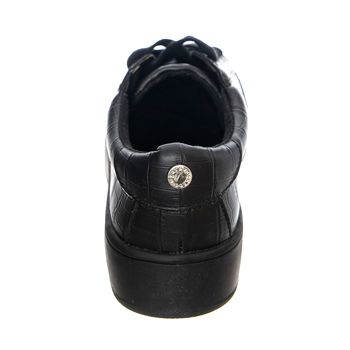Bertie - Scarpe Stringate Profilo Basso Donna Nere BERTIE-BLK-CROC . STEVE MADDEN 