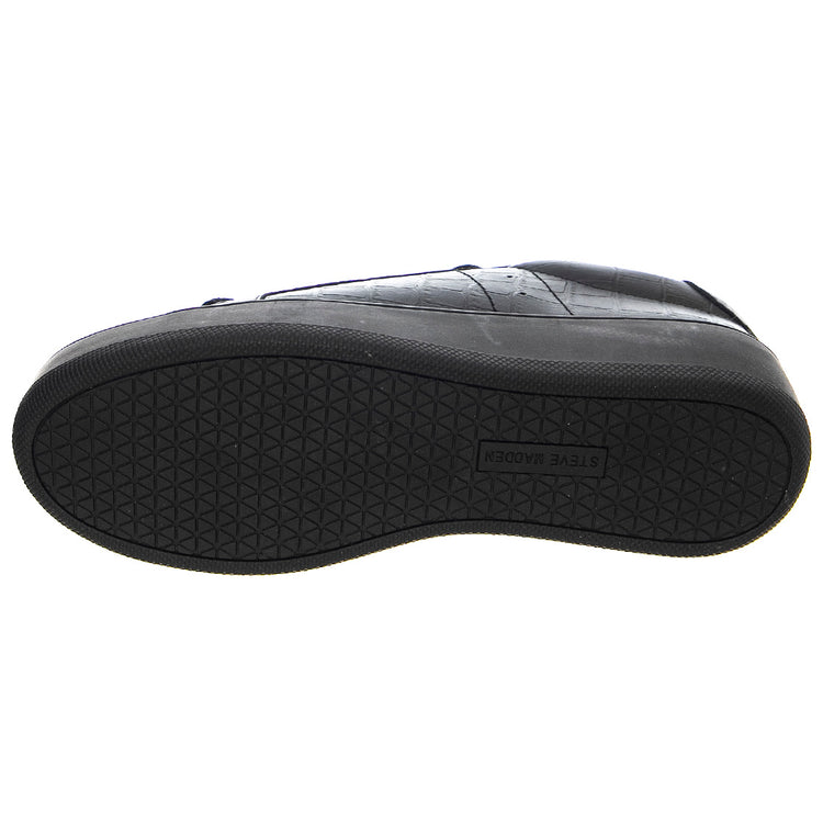 Bertie - Scarpe Stringate Profilo Basso Donna Nere BERTIE-BLK-CROC . STEVE MADDEN 