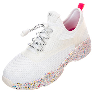 Jmyless Shoes - White - Scarpe Stringate Profilo Basso Donna Bianche JMYLESS WHITE . STEVE MADDEN 